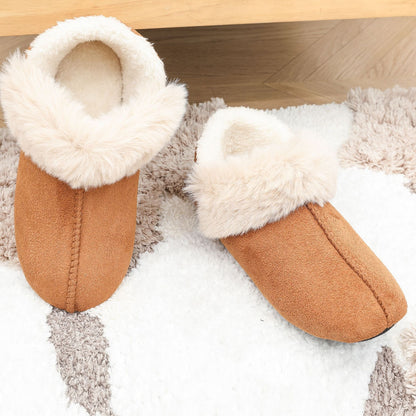 Pantoufles d'Hiver Confortables et Chaudes