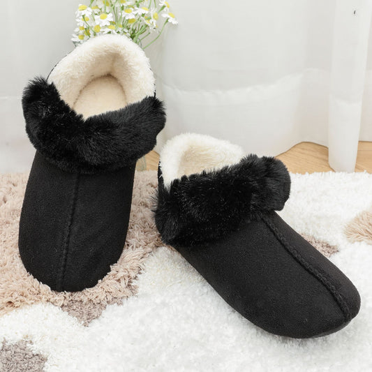 Pantoufles d'Hiver Confortables et Chaudes